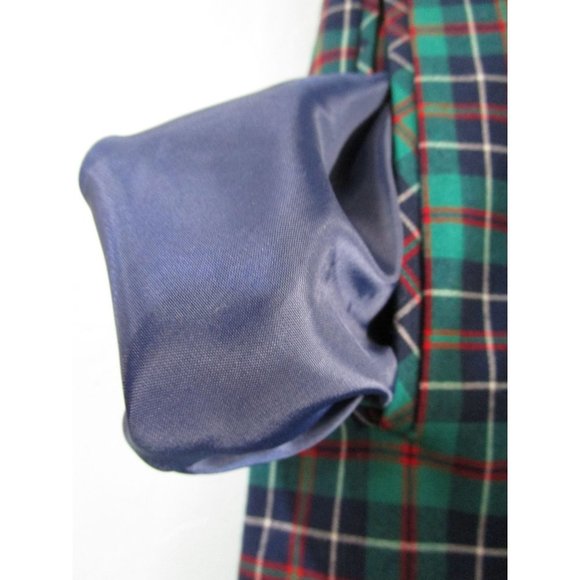 Pendleton Petite Preppy Tartan Plaid Skirt Sz 14 Damaged With Tags Repair Cutter - Picture 15 of 16